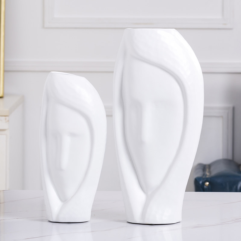 Ceramic vase furnishing articles Nordic sitting room creative dried flower flower arranging flower water raise I and contracted style of ins
