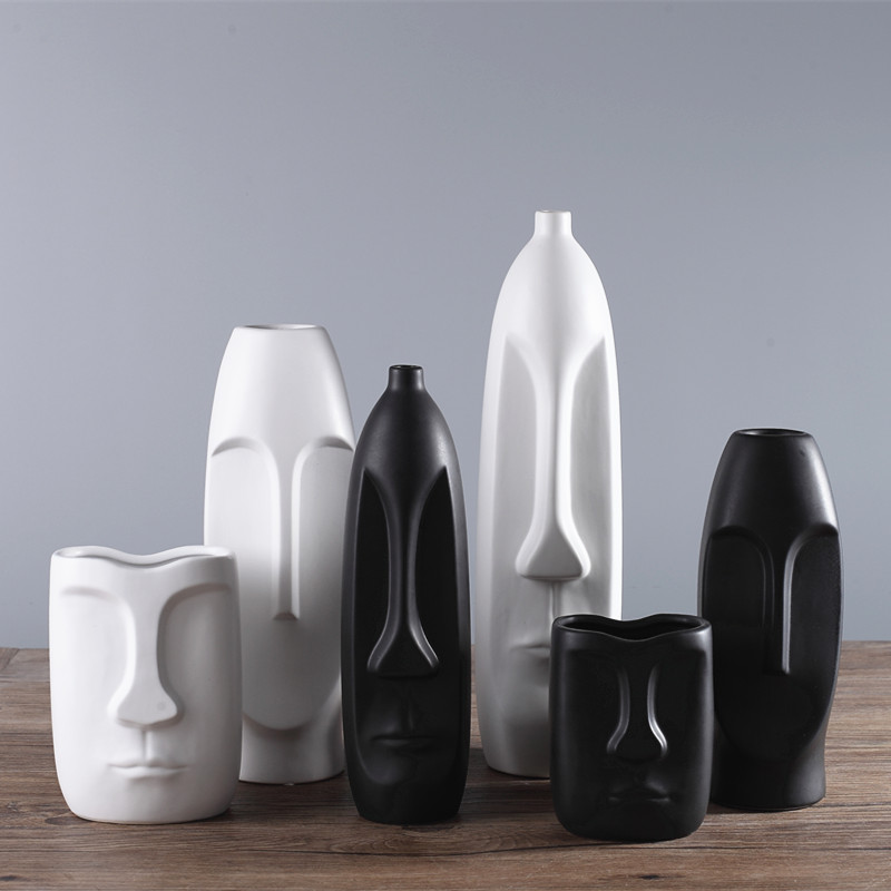 Jingdezhen ceramic vase sitting room is contracted Europe type is resided the abstract art of TV ark, furnishing articles of handicraft ornament
