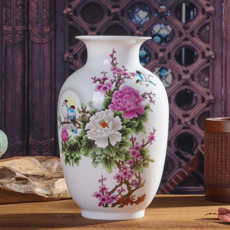 Jingdezhen ceramic vase floret bottle furnishing articles furnishing articles spending a sitting room porcelain home decoration crafts