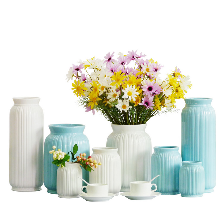 Jingdezhen ceramic European contracted floret bottle home sitting room all over the sky star, hydroponic flower arrangement the flower adornment furnishing articles