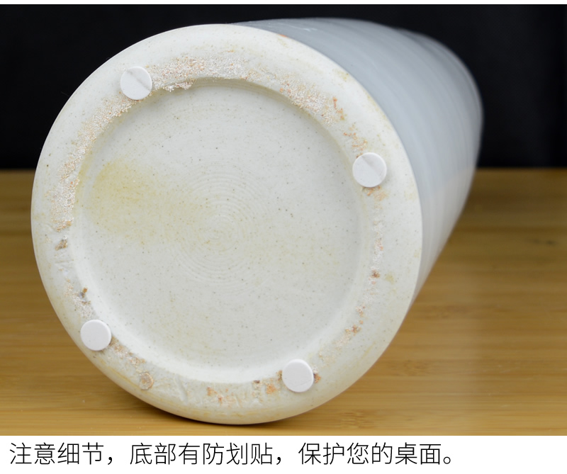 Jingdezhen ceramics hand - made modern new Chinese vase flower arrangement sitting room home furnishing articles on your table