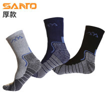 Shantuo outdoor thickened sports mountaineering socks bicycle warm riding socks mens quick-drying breathable autumn and winter deodorant