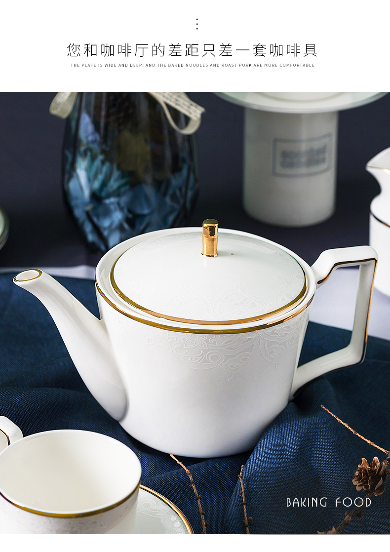 European style up phnom penh ipads porcelain coffee cup suit household contracted coffee cup dish creative small key-2 luxury special coffee cup