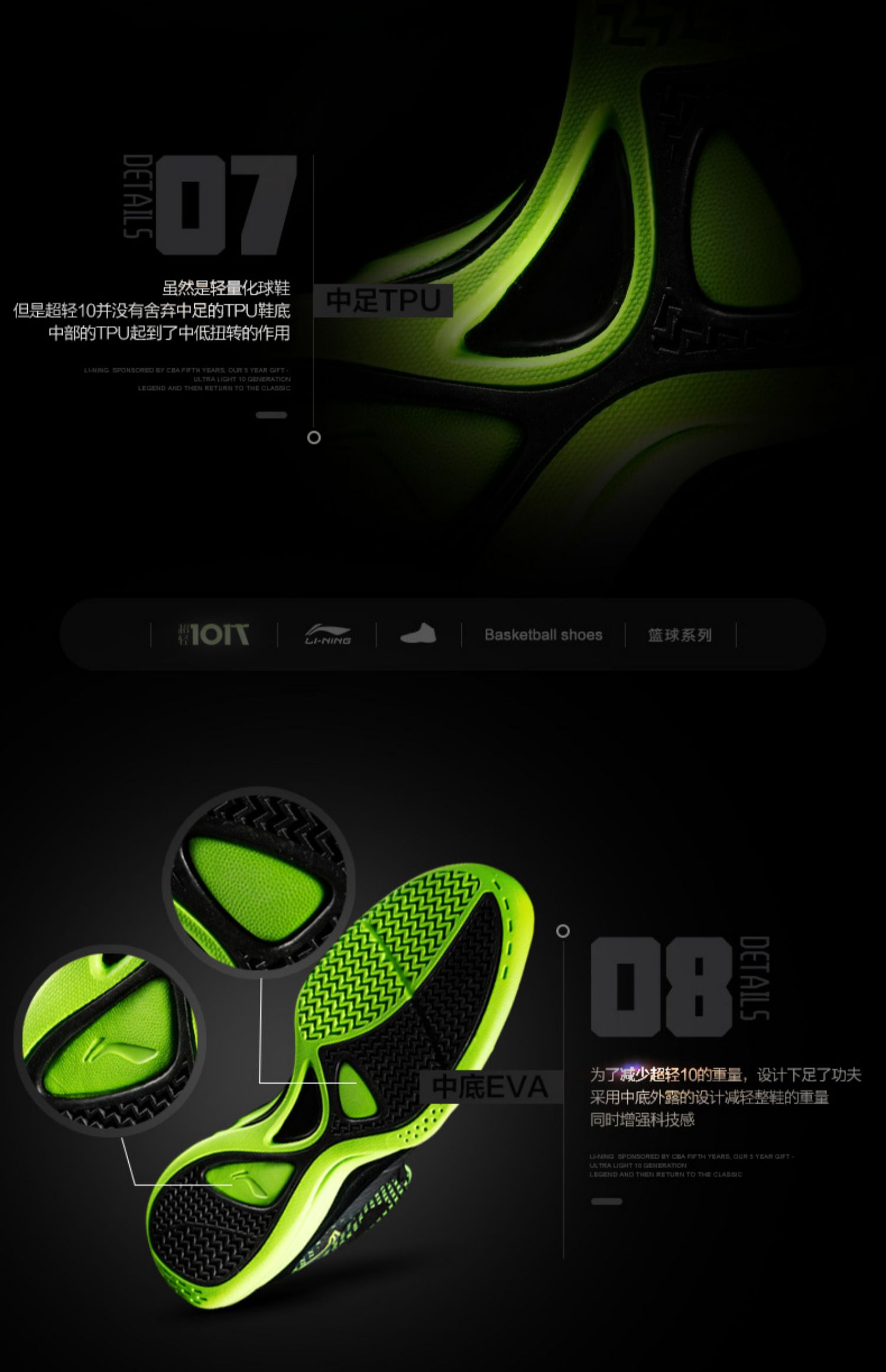 Giày bóng rổ Li Ning Giày nam âm thanh tốc độ 4TD chống giày chống bão thở bóng rổ giày cao để giúp tổ chức giày bóng rổ - Giày bóng rổ giày thể thao bitis