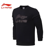 Li Ning Wei quần áo nam 2019 xuân mới giản dị dài tay áo len cổ tròn - Thể thao lông cừu / jumper