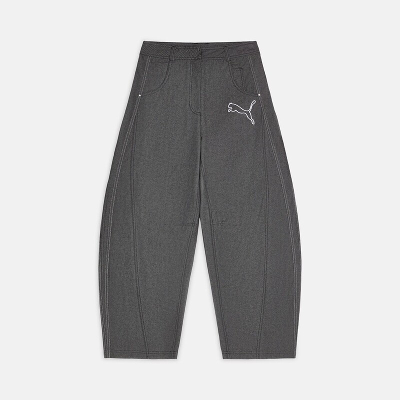 Puma 2026 Women's T7 Woven Twill Pants W Sports Casual Pants 63980101