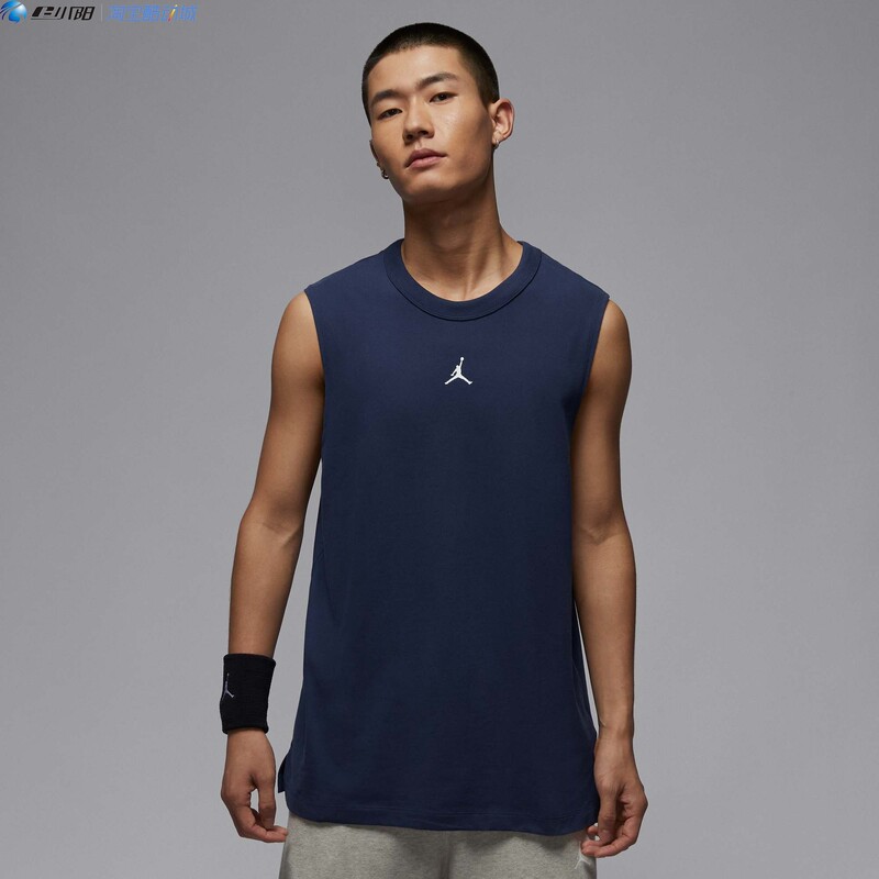 Jordan Nike Jordan Dri-Fit Men's Quick-Drying Casual Sleeveless Top Basketball Sports Slit Top Fn5857 Jordan Nike Jordan Dri-Fit Men's Quick-Drying Casual Sleeveless Top Basketball Sports Slit Top Fn5857