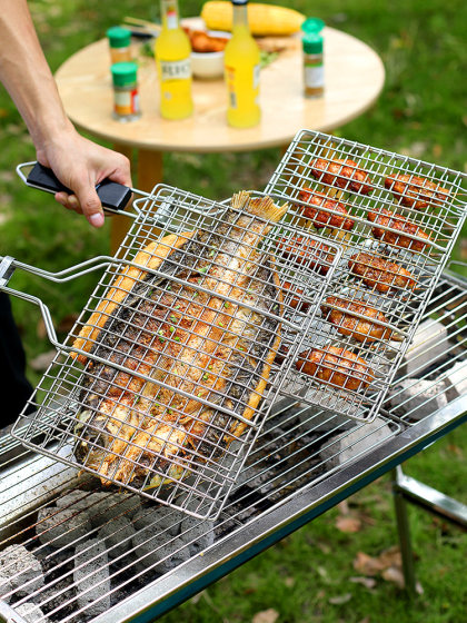 烧烤工具套装便携全套配件大全竹签烤夹必备商用户外烧烤用具套餐