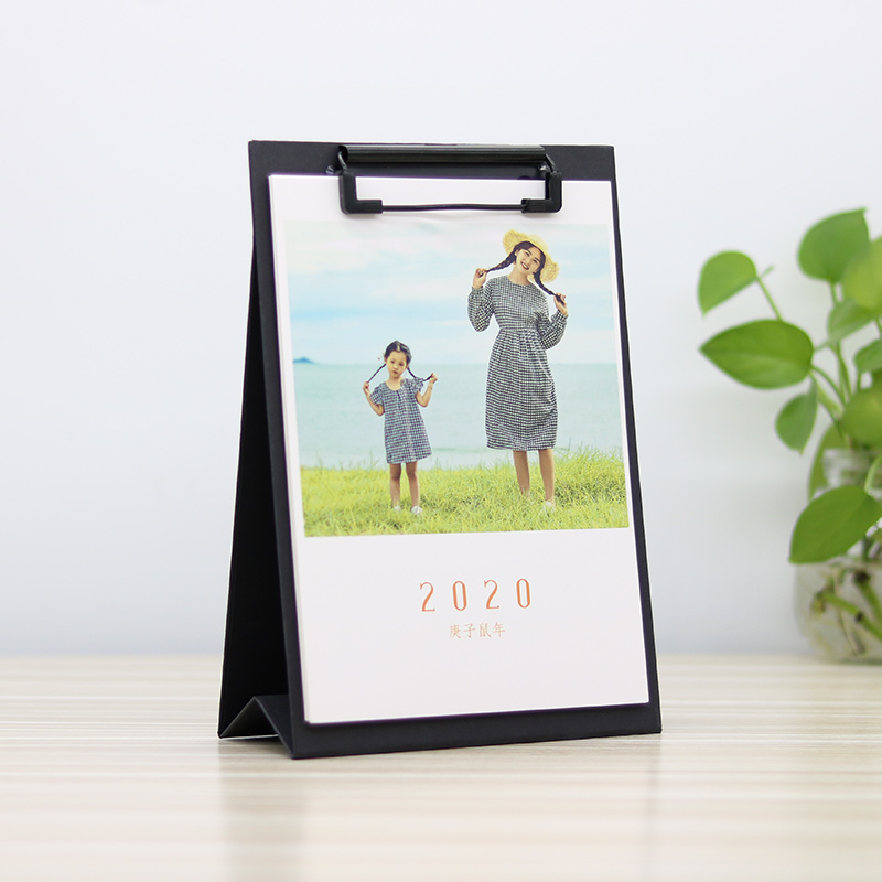 Table calendar custom 2020 personality calendar DIY production splint calendar custom baby couple star photos