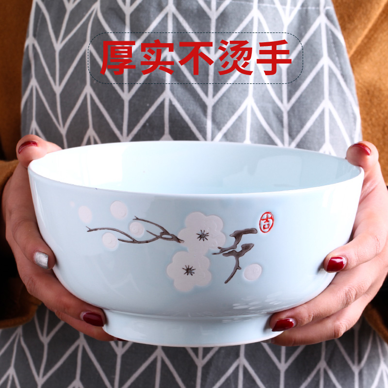 Ceramic dishes home eat rice bowl under the Japanese and wind upset against the hot dishes and tableware glaze color dish dish dish