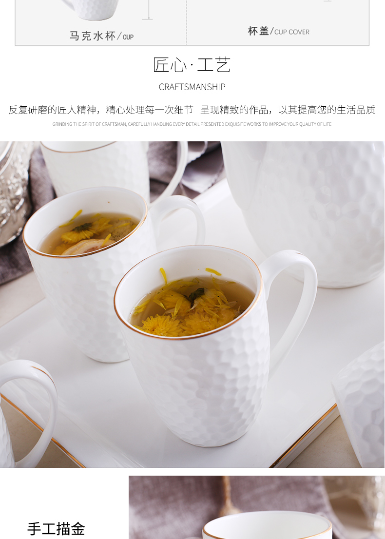 If haze ipads China embossed glass mugs ceramic cup up phnom penh office home drinking a cup of pure European cups