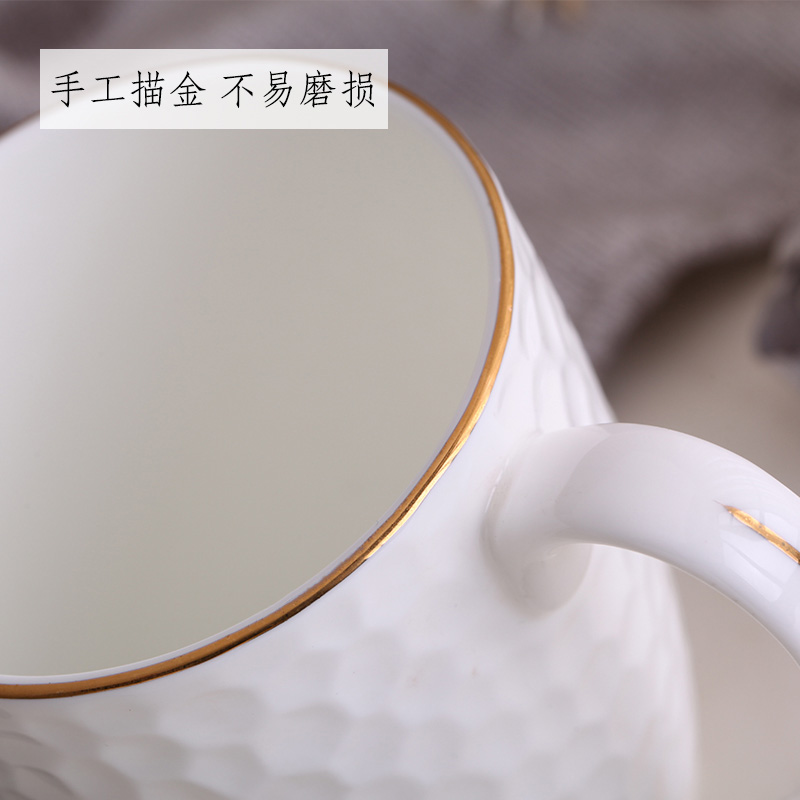 If haze ipads China embossed glass mugs ceramic cup up phnom penh office home drinking a cup of pure European cups