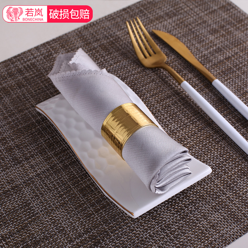 Tangshan ipads porcelain dish towel contracted Europe type hotel put special wedding banquet up phnom penh ceramic dish towel rack