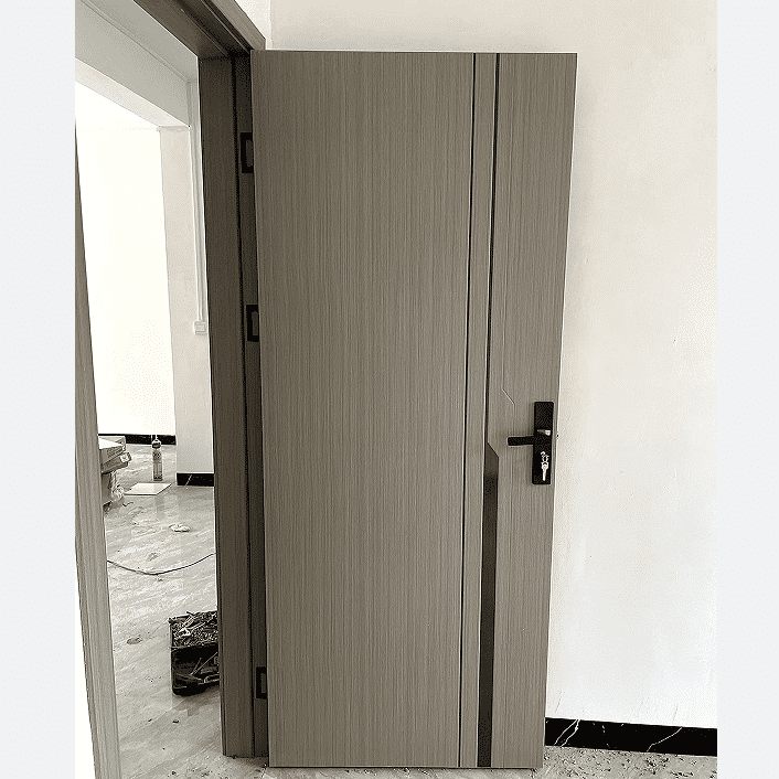 2025 New Model Bedroom Door Full Set Solid Wood Door Rural Self-Built House Home Interior Door Carbon Crystal Door Room Soundproof Door