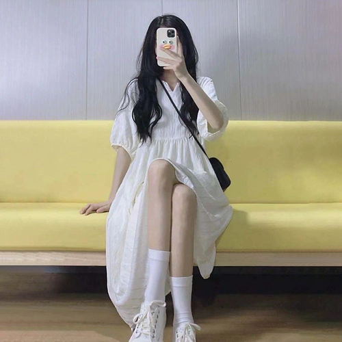 Летнее белое платье, сексуальная длинная юбка, большой размер, по фигуре