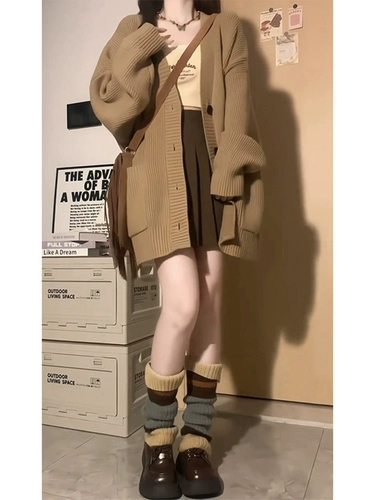 Свитер, демисезонная куртка, трикотажный кардиган, изысканный стиль, подходит для подростков