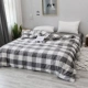 Chăn bông đơn giản Bắc Âu bao gồm 150 180x200 220x240 chăn bông bao gồm chăn màu rắn - Quilt Covers