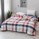 Chăn bông đơn giản Bắc Âu bao gồm 150 180x200 220x240 chăn bông bao gồm chăn màu rắn - Quilt Covers