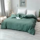 Chăn bông đơn giản Bắc Âu bao gồm 150 180x200 220x240 chăn bông bao gồm chăn màu rắn - Quilt Covers