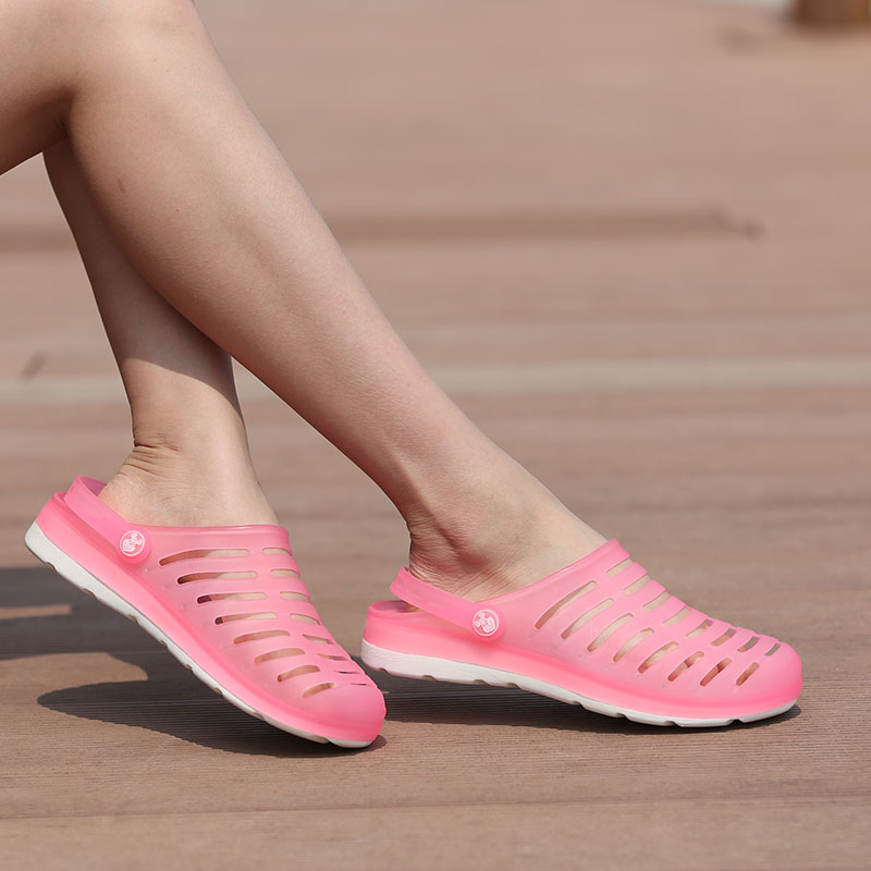 Luo Ken mùa hè mới lỗ giày nam và nữ giày adidas nam