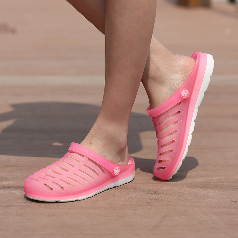 Luo Ken mùa hè mới lỗ giày nam và nữ giày adidas nam