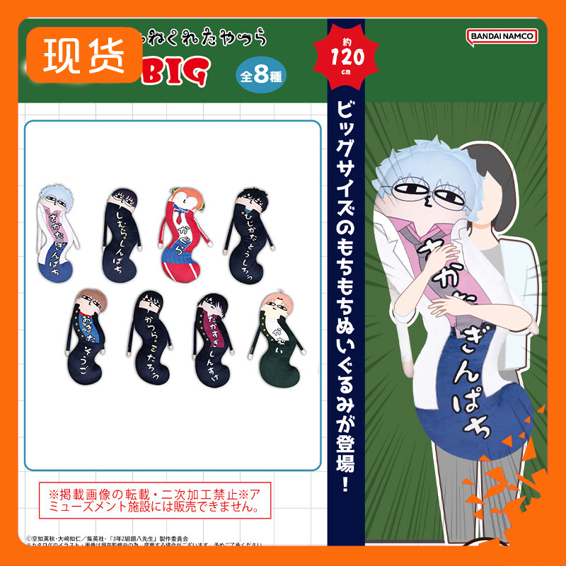 Max Gintama 3Rd Year Z Class Silver Eight Teacher Big Plush Toy M02609 Merchandise Max Gintama 3Rd Year Z Class Silver Eight Teacher Big Plush Toy M02609 Merchandise