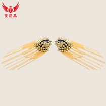 Tong Yupin new boy suit dress accessories Zhongdadong performance jewelry children model epaulettes with catwalk