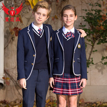 Primary school uniforms suits childrens suits costumes flower children kindergarten uniforms handsome