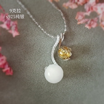 Baby fetal hair baby breast milk collar diy handmade permanent full moon gift souvenir