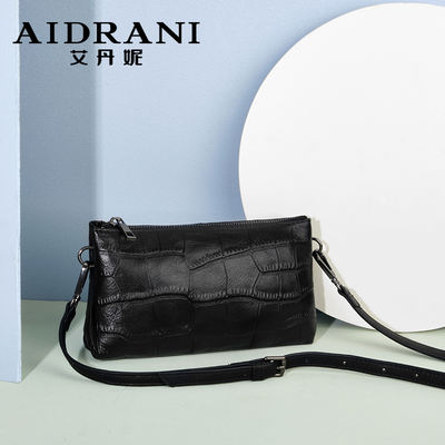 Small Bag 2025 New trendy and versatile leather crossbody bag, versatile cowhide pillow bag, mini Boston handbag