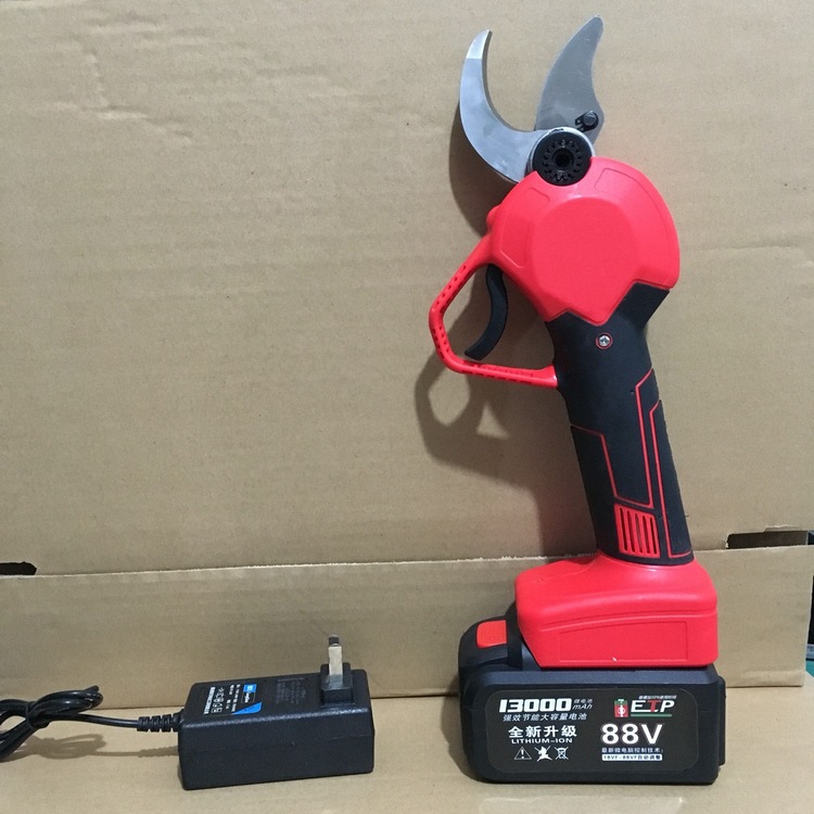 Electric repair branch scissors fruit tree cut twigs scissors lithium electric rechargeable cut garden pruner coarse branches cut electric shears