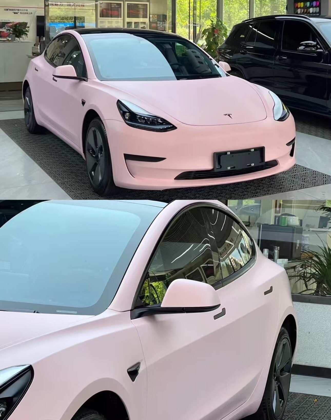 Car Matte Pet Full Car Film Dream Volcanic Ash Car Film Liquid Metal Silver Film Body Color Changing Film
