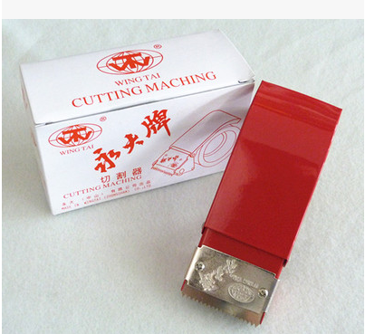 Perpetual large 60mm 6cm widened adhesive tape cutter adhesive tape holder metal seal case machine adhesive tape machine