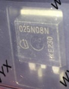 Original imported dismantling machine original word 025N08N IPB025N08N3 TO-263 patch field effect test good hair