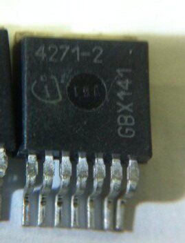 Original imported disassembly machine original word original code TLE4271-2G 4271-2G TO263 voltage stabilizer tube measurement is good