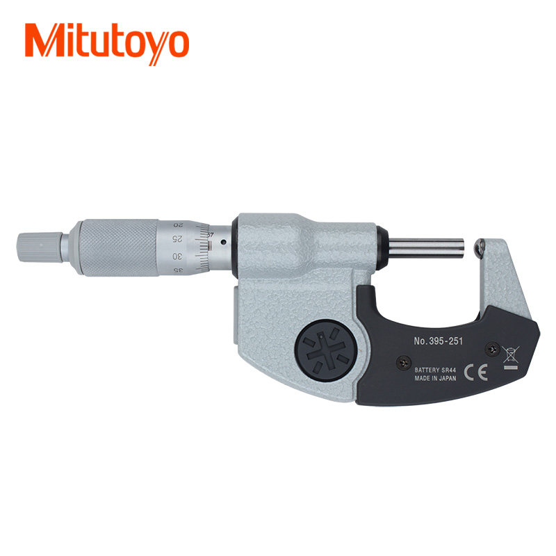 Japan Sanfeng Mittoyo tube wall thickness micrometer 0-25mm 395-251 271 meters tube measuring and micro-instrument