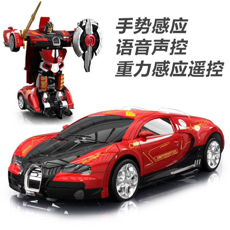 Winning Xiong Weiteng Deformed Car Remote Control Car Gesture Sensing Children's Toy Boy Gift