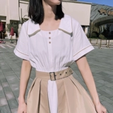 Парная одежда для влюбленных, летняя одежда, юбка, платье, трендовый комплект, футболка, коллекция 2023, французский стиль