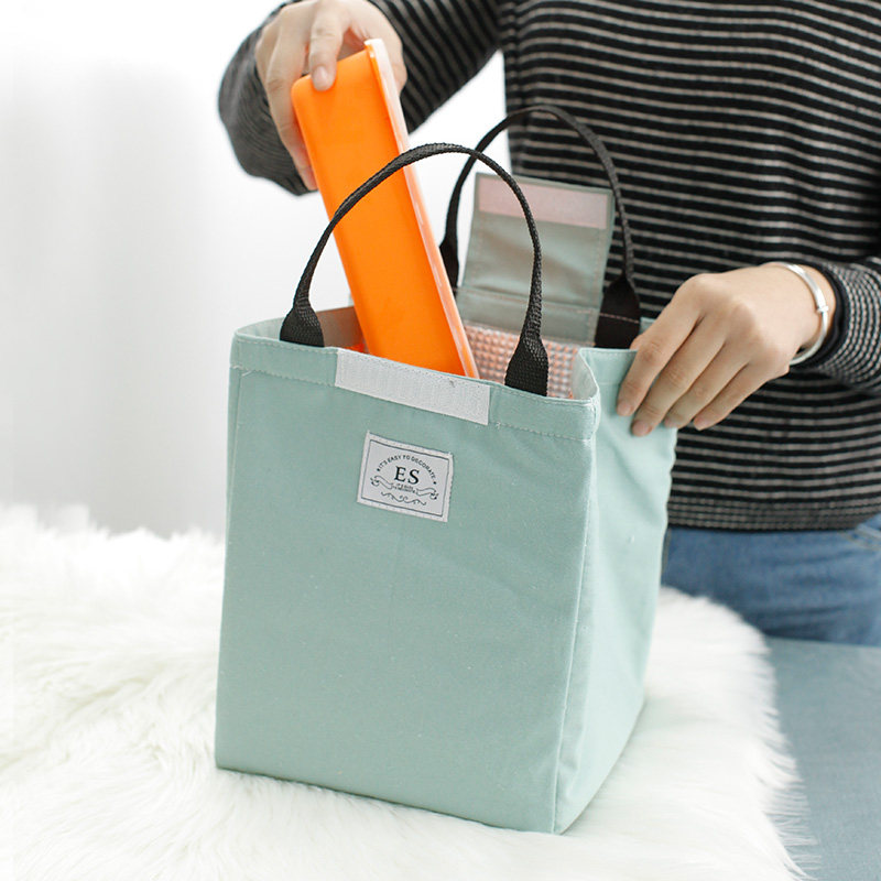 MZao Day Style All-cotton Boxed Lunch Bag Lunch Bag Handlunchbox LUNCH BOX Lunch Bag INSULATED BAG