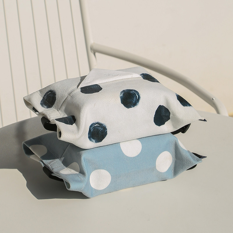 Household tissue box creative simple light luxury living room desktop coffee table car interior drawer paper box napkin paper towel box