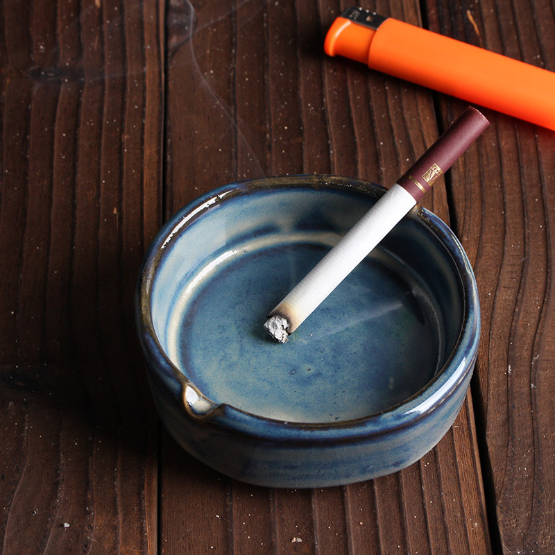 Creative Ceramic Circuit Hotel Commercial Smoking Extinction Headquarters KTV Bar Smoke Close Retro Ashtray