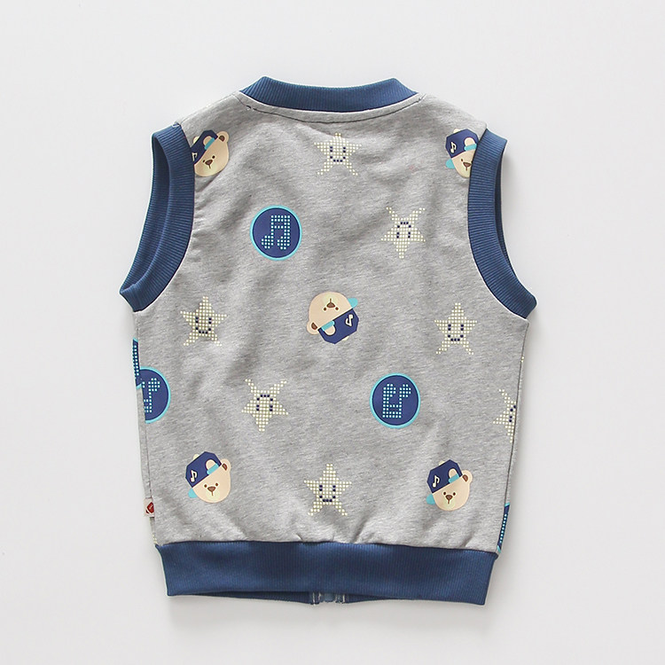 Gilet garcon BRIGHT BEAR BABY en coton - Ref 2067265 Image 13