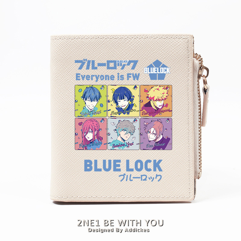 Blue Lock Blue Lock Chain of Destiny Merchandise Manga Anime Two-Dimensional Student Wallet Female Blue Lock Blue Lock Chain of Destiny Merchandise Manga Anime Two-Dimensional Student Wallet Female