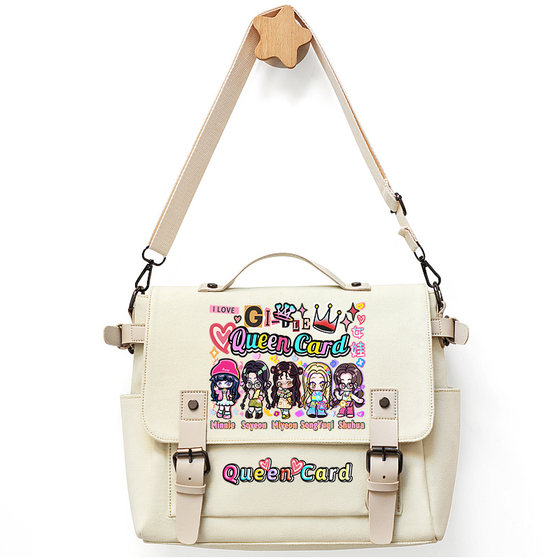 (G) I-DLE album giDLE fan canvas bag Ye Shuhua supports shoulder bag messenger bag