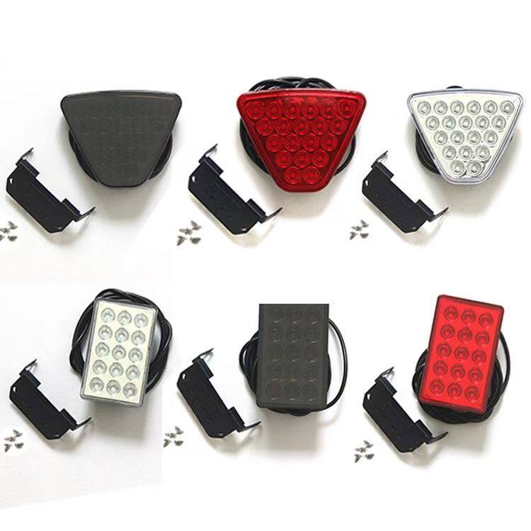 Led Flashing Low-Profile Navigation Light Modification F1 Universal Rear Bumper Cruise Light Rear Lip Brake Anti-Rear Collision Warning Light