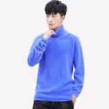 Playboy, трендовый демисезонный утепленный трикотажный свитер, в корейском стиле, оверсайз