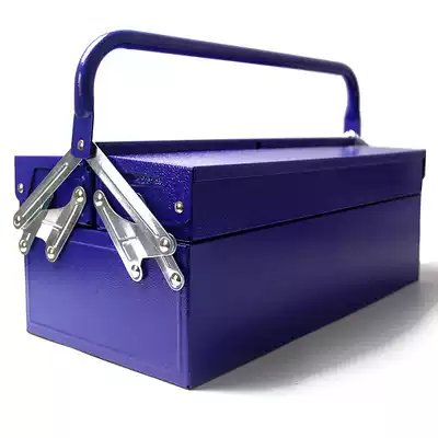 Toolbox storage box Household hardware storage Portable multi-function hardware repair toolbox storage box box