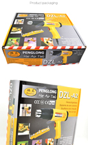 Hong Kong Penglong hot air gun DZLA1 hot air cylinder blowing gun 1600W temperature regulating car film plastic welding gun