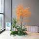 Simulated green plant set window floor greening decoration