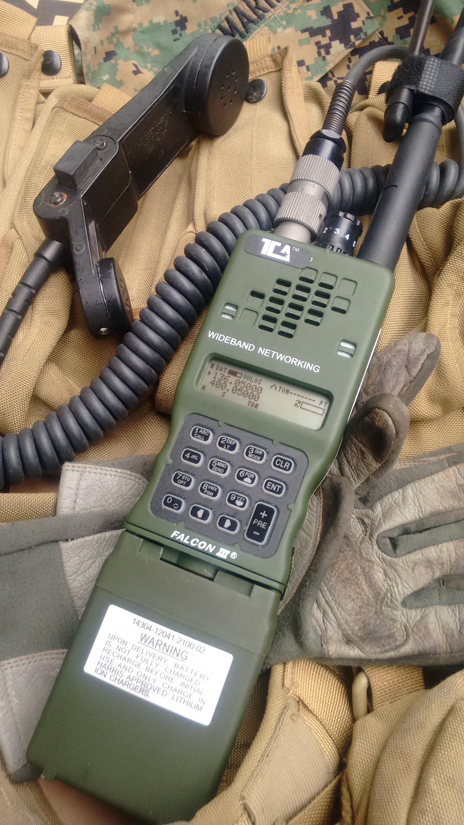 TCA PRC-152A (Standard Version) Multi-function FM Three-Proof Walkie-Talkie (Spot Can Shoot Directly)